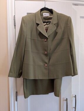 D'Oraz 100% Wool Lined Suit,18